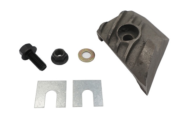 Case Rotor Rasp Bar Gorden Spiked Rasp Bar | Chrome | Case IH
